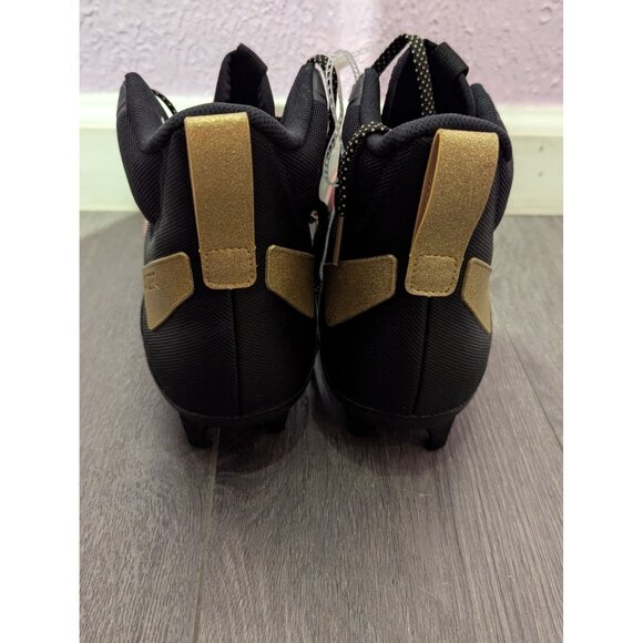 Adidas Adizero Chaos Floral Cleats Size 9.5 Mens / 10.5 Womens Black & Gold With main image 7